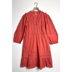 AKEMI + KIN Josephine Embroidered Dress